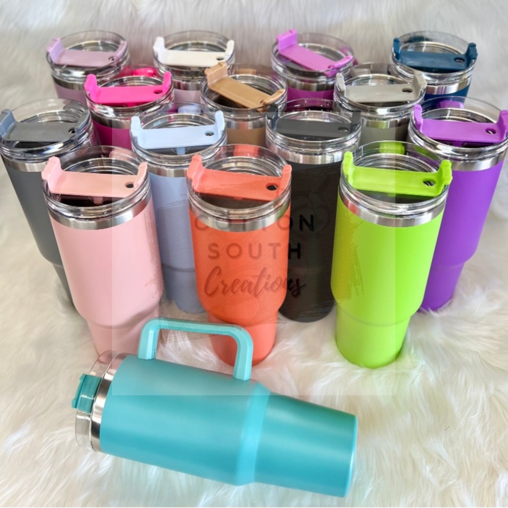 40oz Colorful Tumbler-Ships Today!